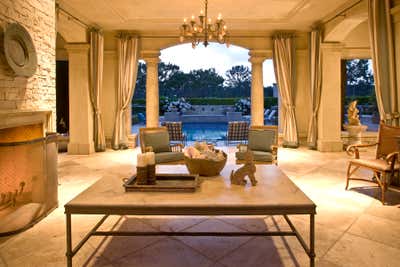  Mediterranean Patio and Deck. Traditional Elegance by Harte Brownlee & Associates.