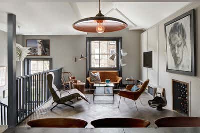  Mid-Century Modern Apartment Living Room. Loft Apartment by Sigmar.