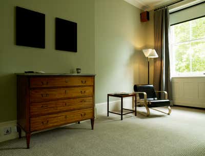  Mid-Century Modern Apartment Living Room. Knightsbridge Mansion Flat by Sigmar.