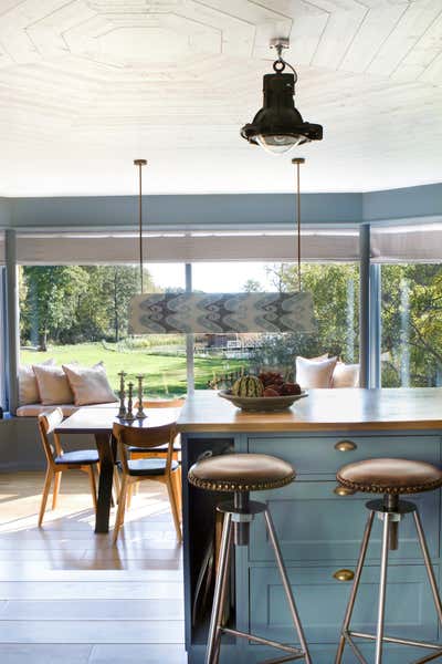 Mid-Century Modern Family Home Dining Room. Swedish Lakeside Family Home by Sigmar.