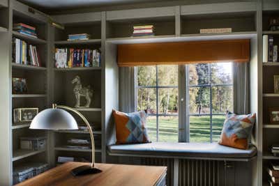  Mid-Century Modern Family Home Office and Study. Swedish Lakeside Family Home by Sigmar.
