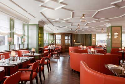  Mid-Century Modern Restaurant Open Plan. 45 Jermyn St. by Martin Brudnizki Design Studio.