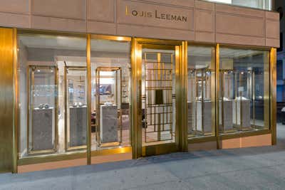  Mid-Century Modern Retail Exterior. Louis Leeman by David Collins Studio.