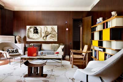 Mid-Century Modern Living Room. Urban Apartment by Suduca & Mérillou.
