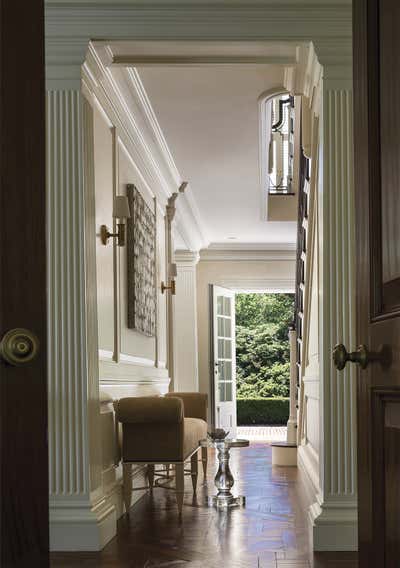  Traditional Family Home Entry and Hall. Gardenside by Thomas Pheasant Interiors.