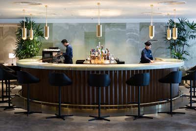  Transportation Open Plan. Cathay Pacific, The Pier First Class Lounge by Studioilse.