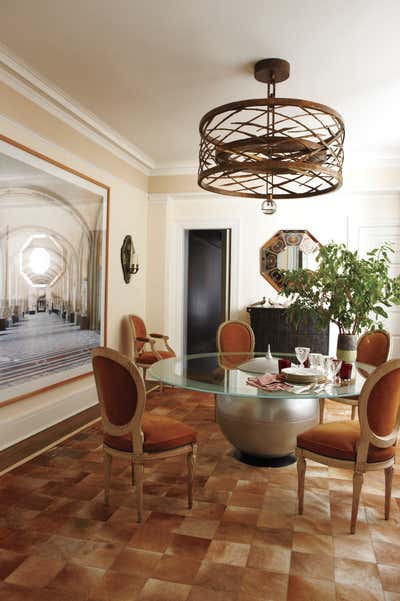  Modern Apartment Dining Room. Fifth Avenue Apartment by Robert Couturier, Inc..