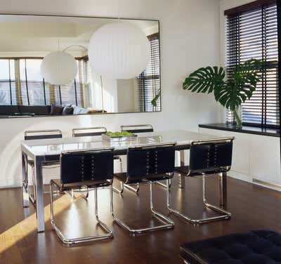  Modern Apartment Dining Room. Penthouse Apartment for Michael Kors by Glenn Gissler Design.