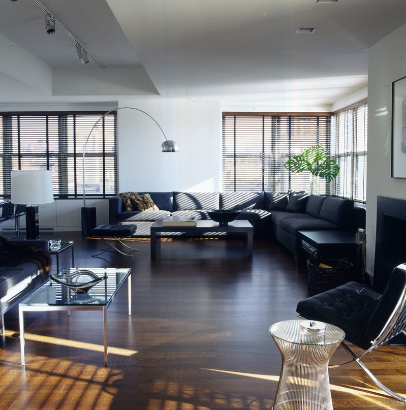 Modern Living Room in New York, NY by Glenn Gissler Design