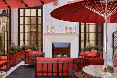  Restaurant Open Plan. The Garden Lounge, Corinthia Hotel by David Collins Studio.