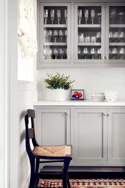  Preppy Family Home Kitchen. Linda Vista by Burnham Design.