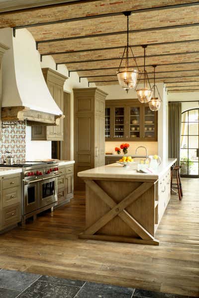  Rustic Family Home Kitchen. TGBE Residence by Landry Design Group.