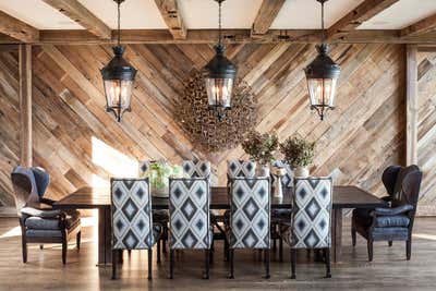  Rustic Vacation Home Dining Room. Lake Tahoe by Jeff Andrews - Design.