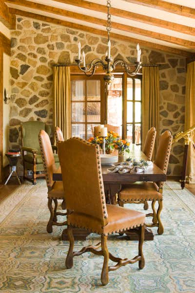  Rustic Country House Dining Room. Rustic Redux by Cullman & Kravis Inc..