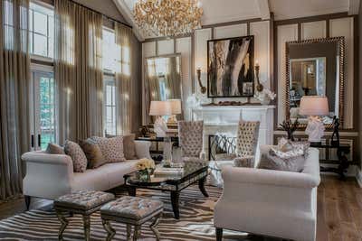  Traditional Family Home Living Room. Los Angeles  by Jeff Andrews - Design.