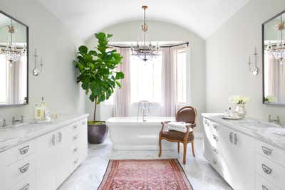  Traditional Family Home Bathroom. Beverly Hills by Burnham Design.