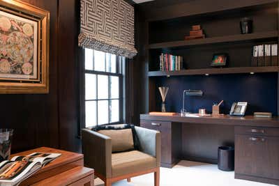  Traditional Family Home Office and Study. Greenwich by Taylor Howes.