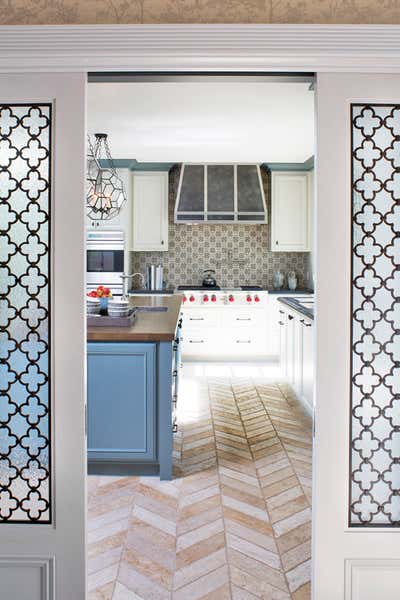  Traditional Family Home Kitchen. Holmby Hills Residence by Annette English + Associates.