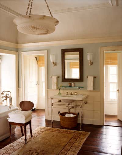  Traditional Country House Bathroom. Willow Grace Farm by G. P. Schafer Architect.