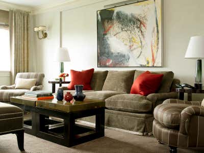  Traditional Apartment Living Room. Pied-a-terre on Fifth Avenue by Matthew Patrick Smyth Inc..