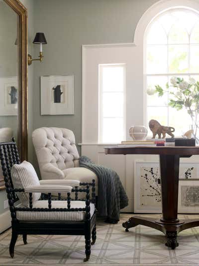  Traditional Country House Office and Study. A Connecticut Colonial Revisited by Matthew Patrick Smyth Inc..
