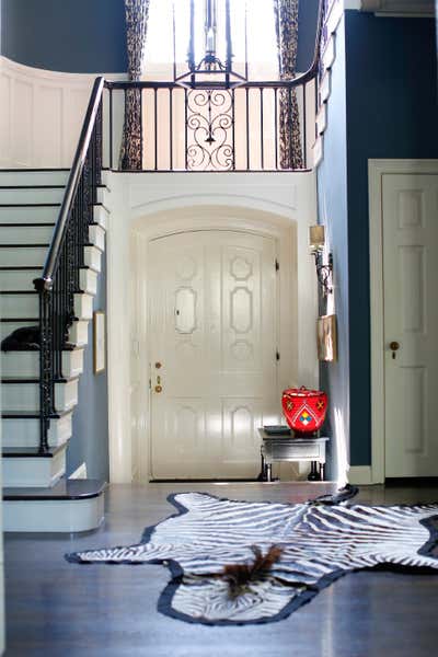  Traditional Family Home Entry and Hall. Hancock Park by Burnham Design.
