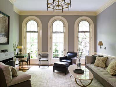 Traditional Family Home Living Room. Carnegie Hill Townhouse by Matthew Patrick Smyth Inc..