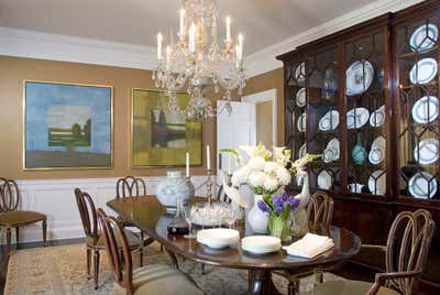  Traditional Family Home Dining Room. Amalfi by Jennifer Davis Interior Design.