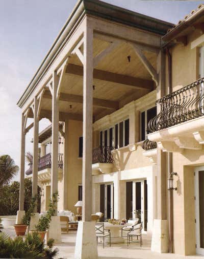  Traditional Beach House Exterior. Boca Raton Residence by Saladino Group, Inc..