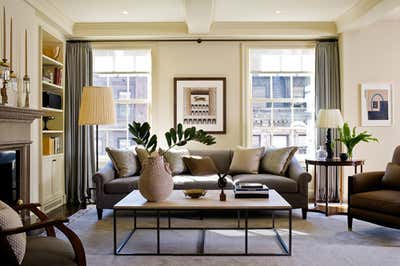  Traditional Apartment Living Room. City Apartment for Entertaining by Glenn Gissler Design.