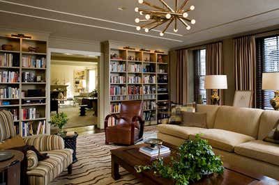  Transitional Traditional Apartment Office and Study. City Apartment for Entertaining by Glenn Gissler Design.
