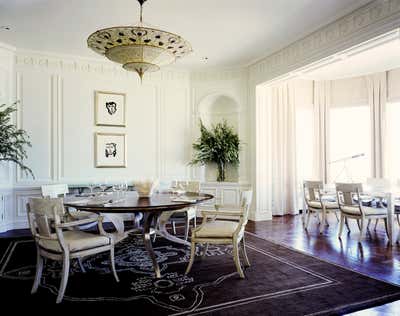  Transitional Apartment Dining Room. Pacific Heights Penthouse by Fisher Weisman Brugioni.