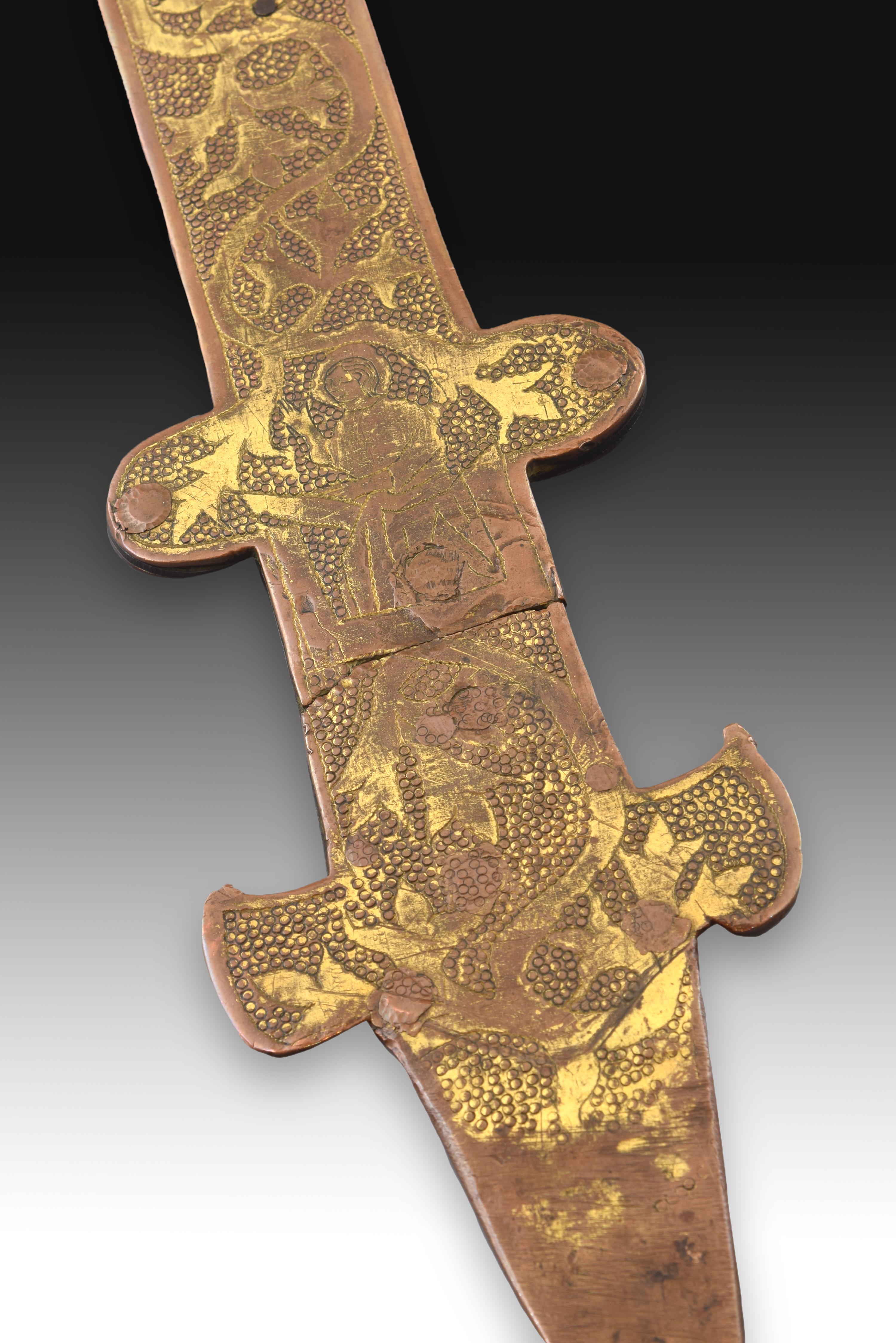 Processional Cross with Christ. Copper, Enamel. Limoges, France 3