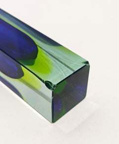 Seguso Vase Murano Glass Sommerso Italian Desiign Mid-Century Modern 1960s