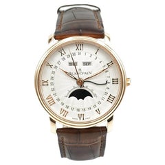 Products Blancpain Villeret Quantième Complet 18K Red Gold