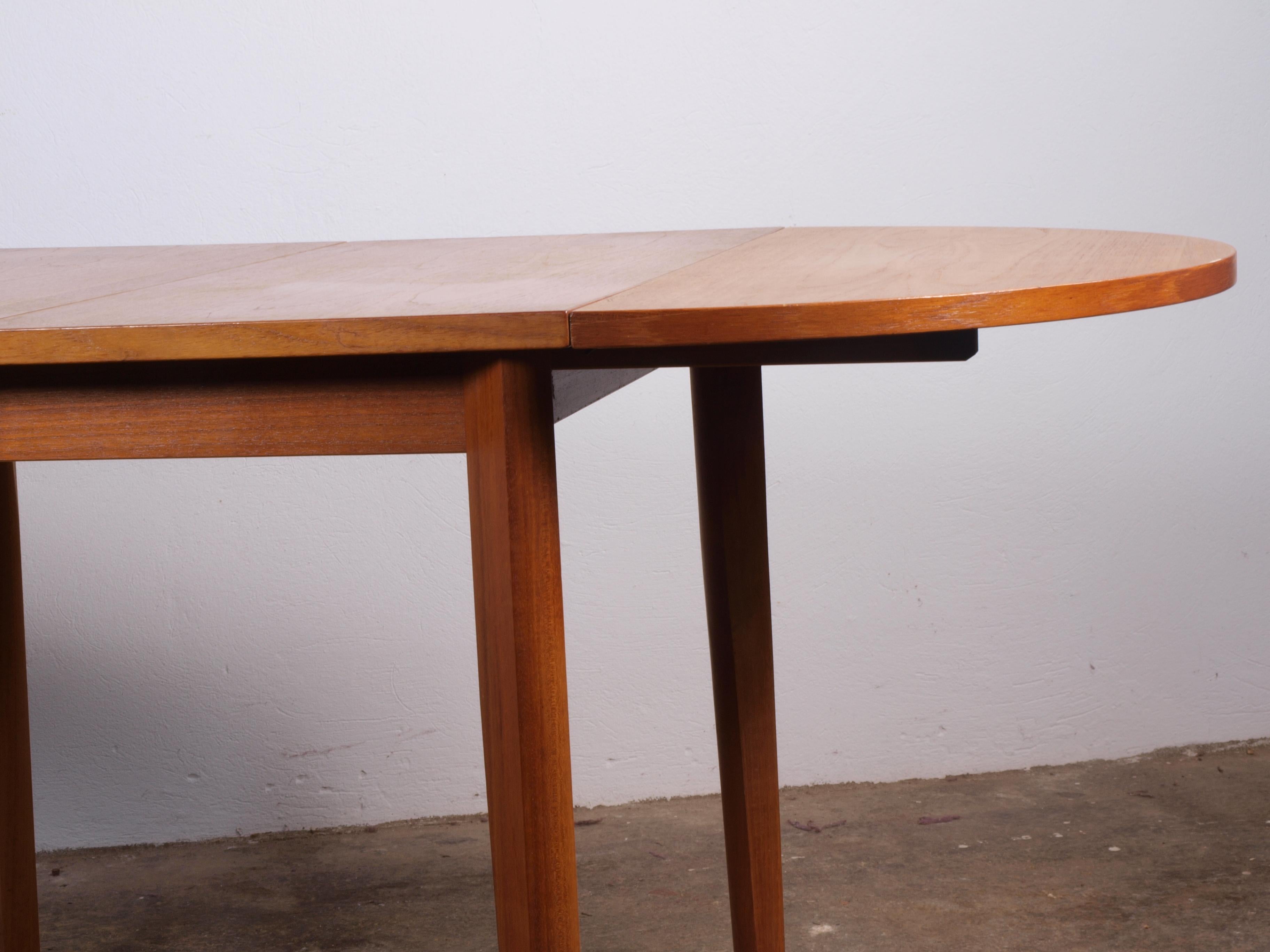 Products Extendable Teak Dining table, denmark 1960 1