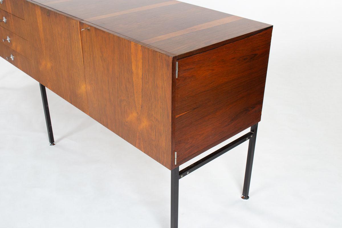 Produits Alain Richard Buffet en bois de rose - Série 800 pour Meuble TV, France, 19 en vente 6