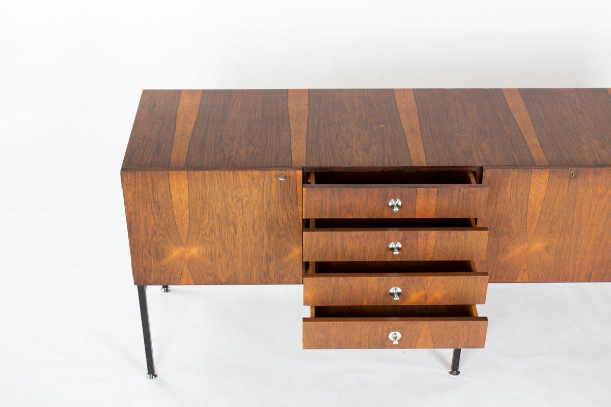 Produits Alain Richard Buffet en bois de rose - Série 800 pour Meuble TV, France, 19 en vente 2