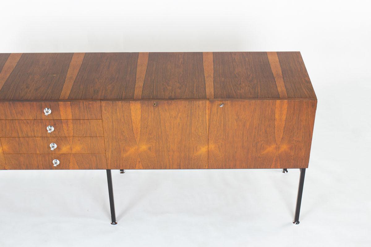 Produits Alain Richard Buffet en bois de rose - Série 800 pour Meuble TV, France, 19 en vente 3