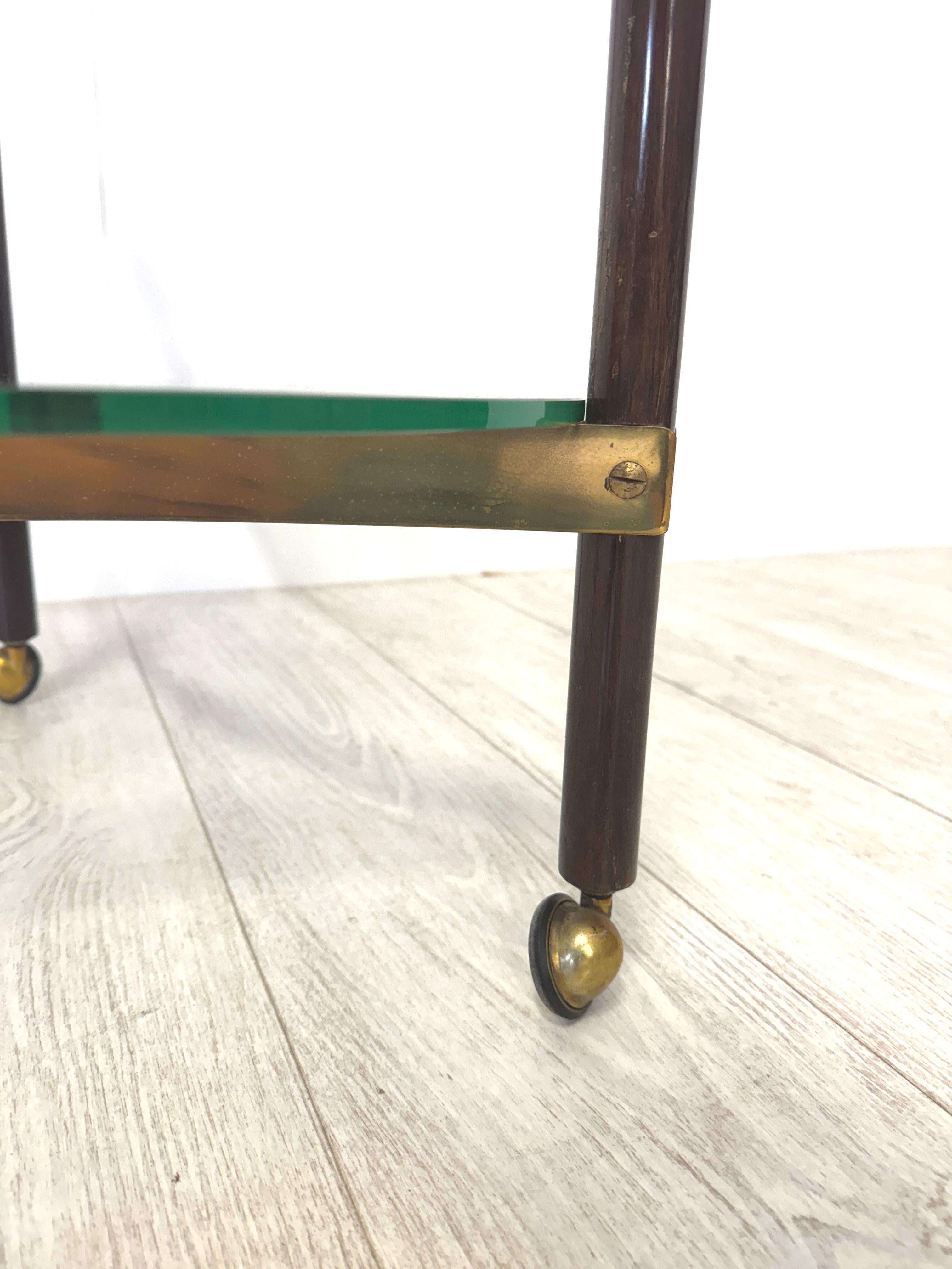Production italienne, Chariot / Table d'appoint, années 1960 en vente 7
