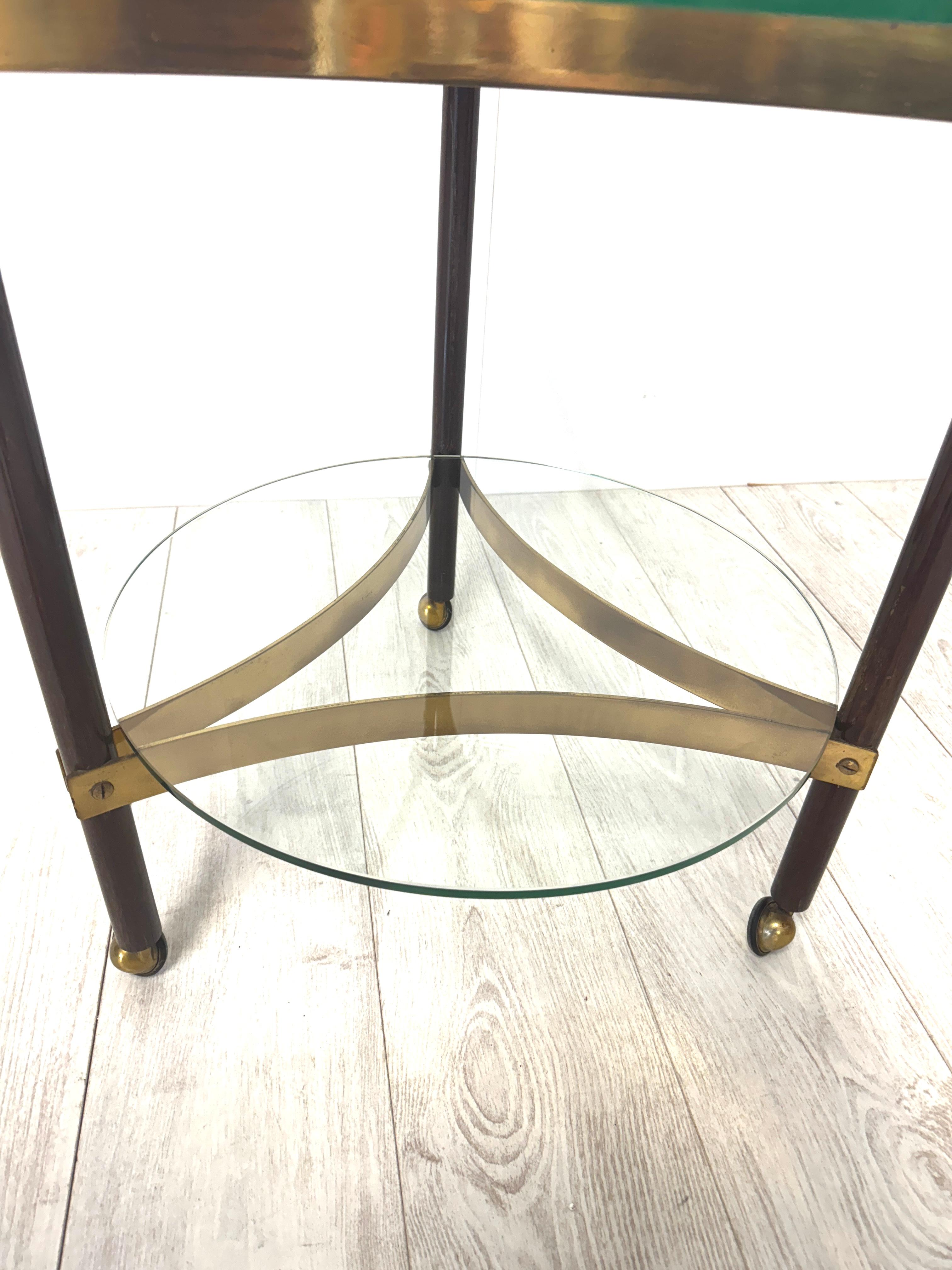 Production italienne, Chariot / Table d'appoint, années 1960 en vente 8