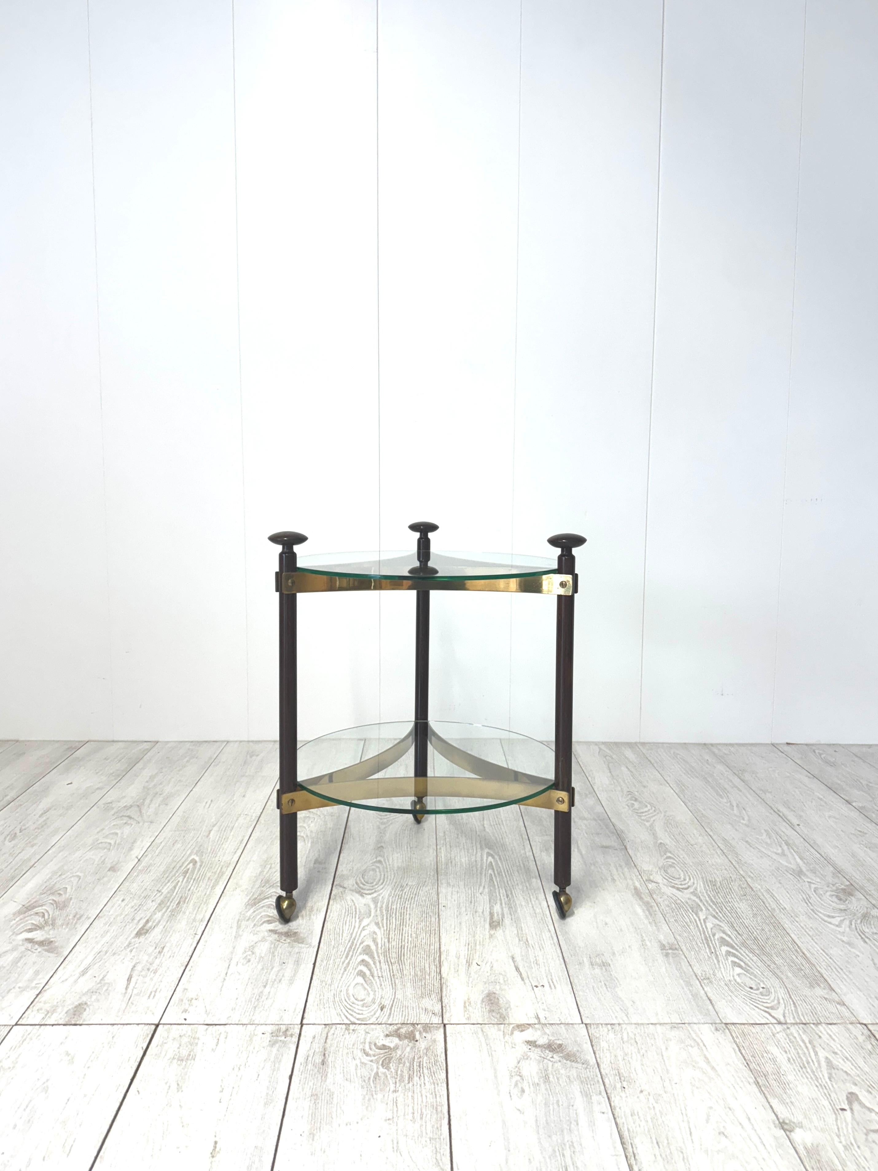Production italienne, Chariot / Table d'appoint, années 1960 Bon état - En vente à Rivoli, IT