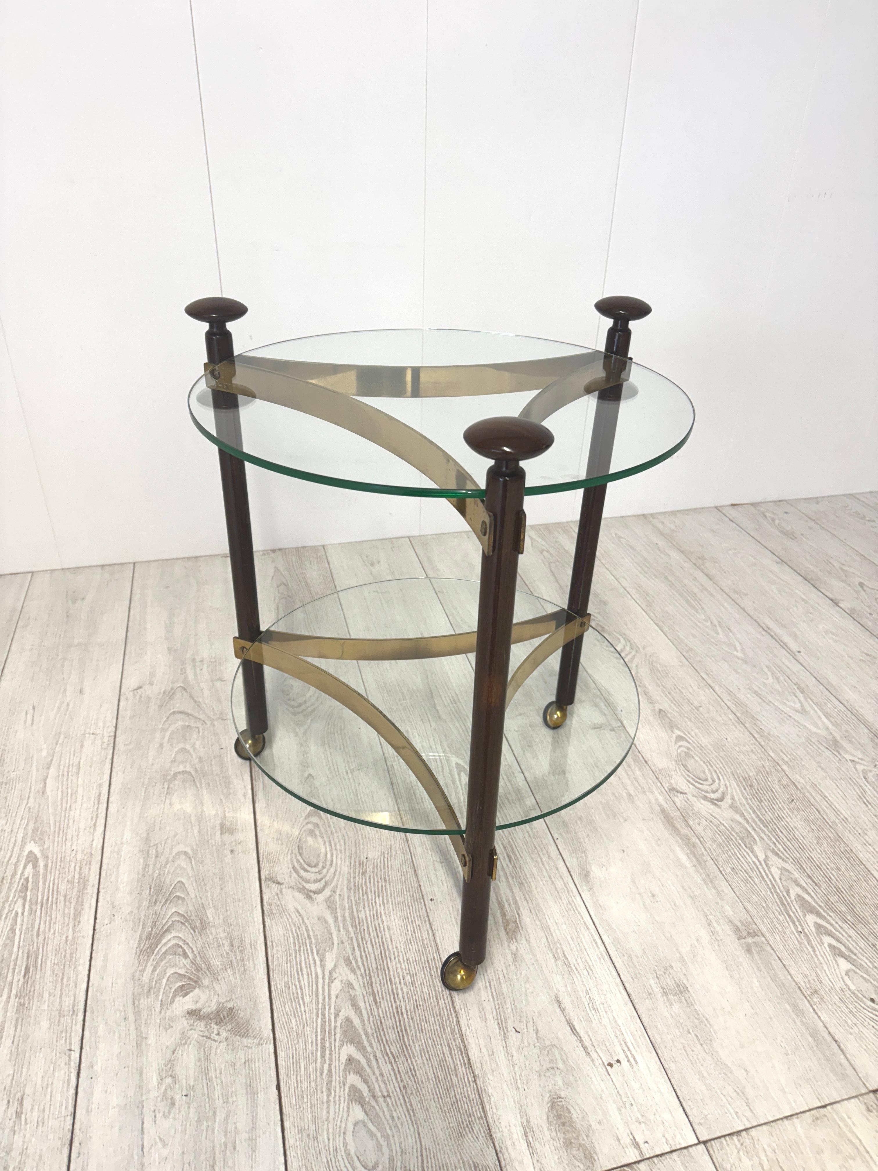 Production italienne, Chariot / Table d'appoint, années 1960 en vente 2