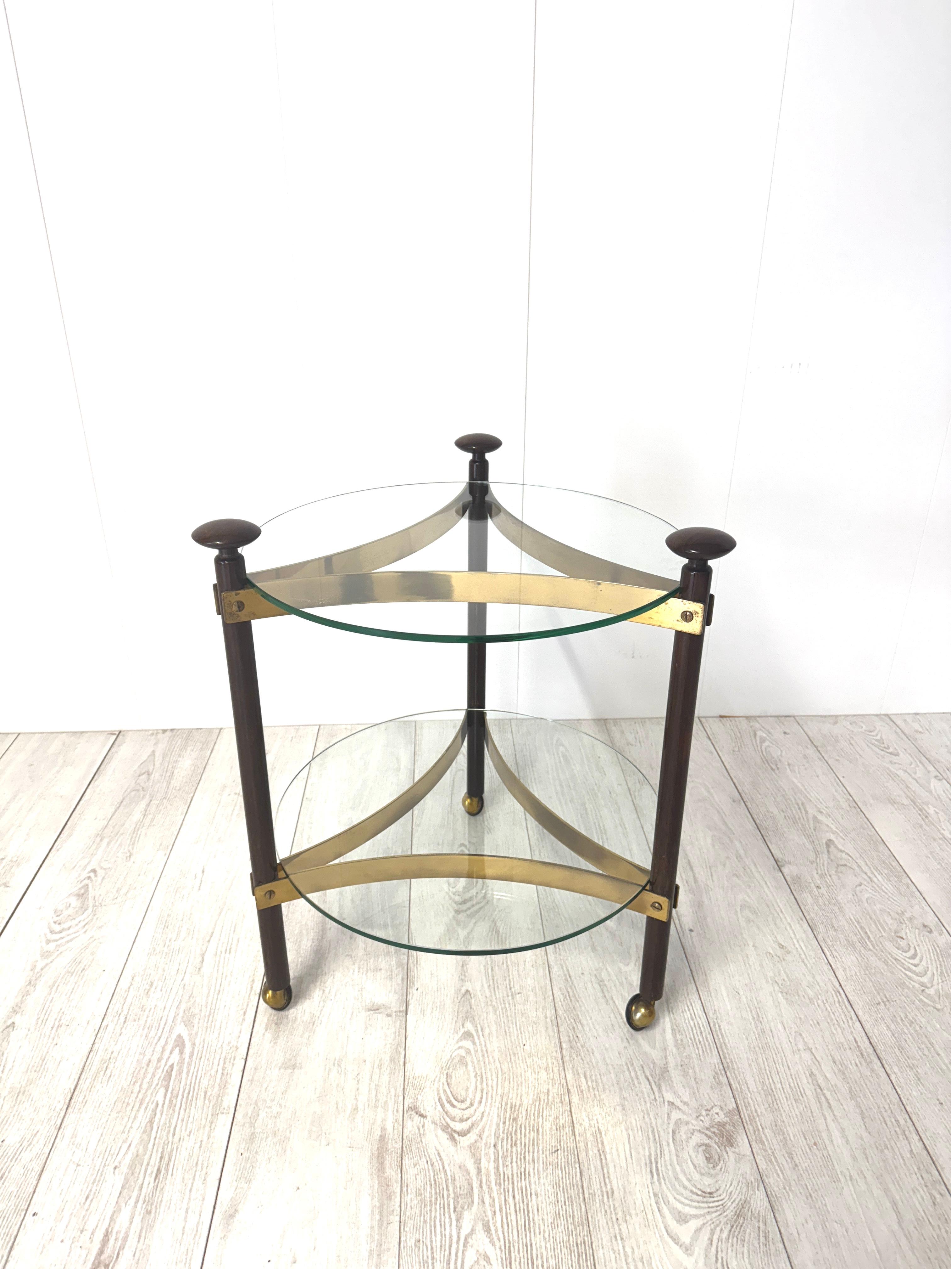 Production italienne, Chariot / Table d'appoint, années 1960 en vente 3
