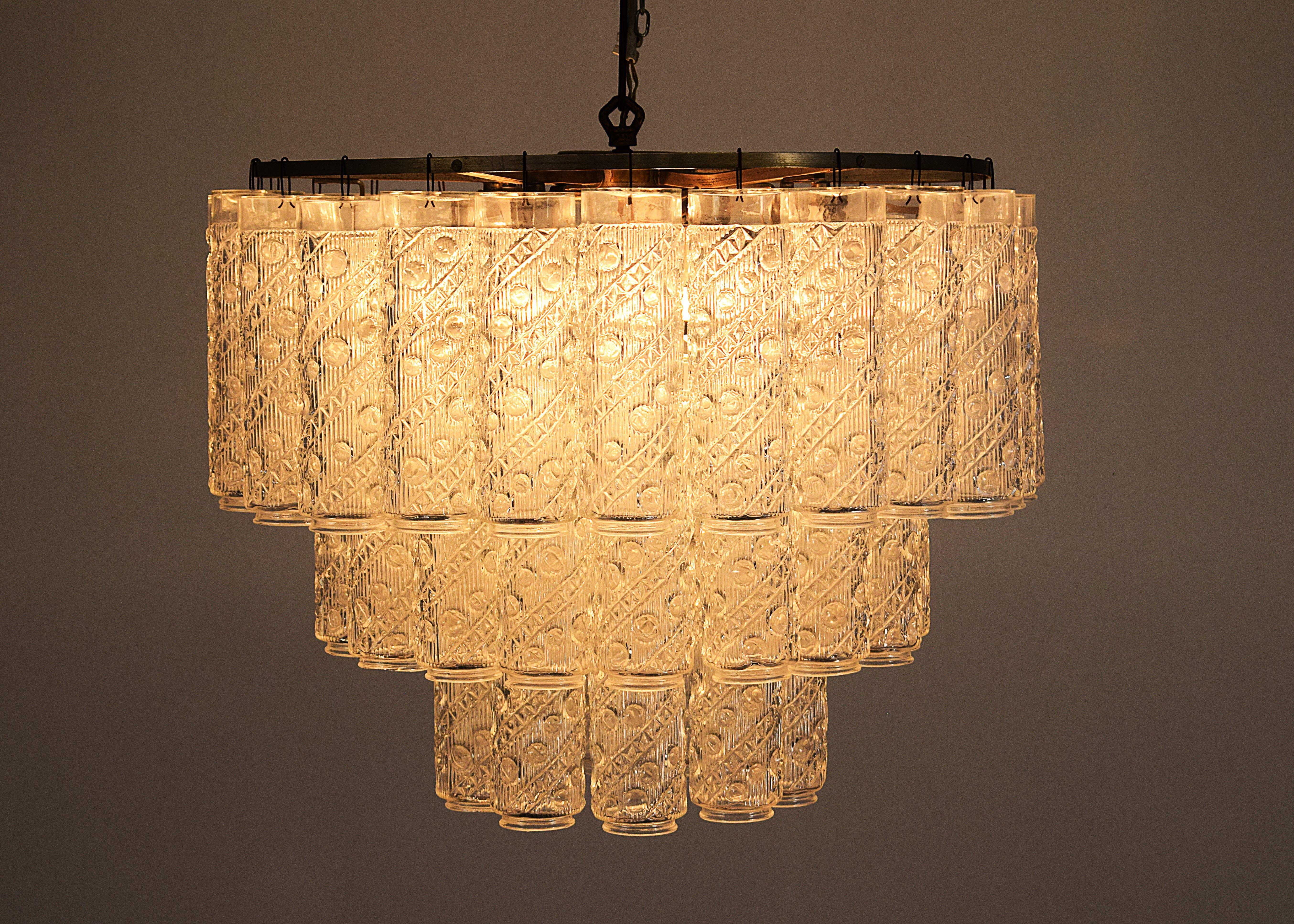 Italian Production - Chandelier , 1960 For Sale 5