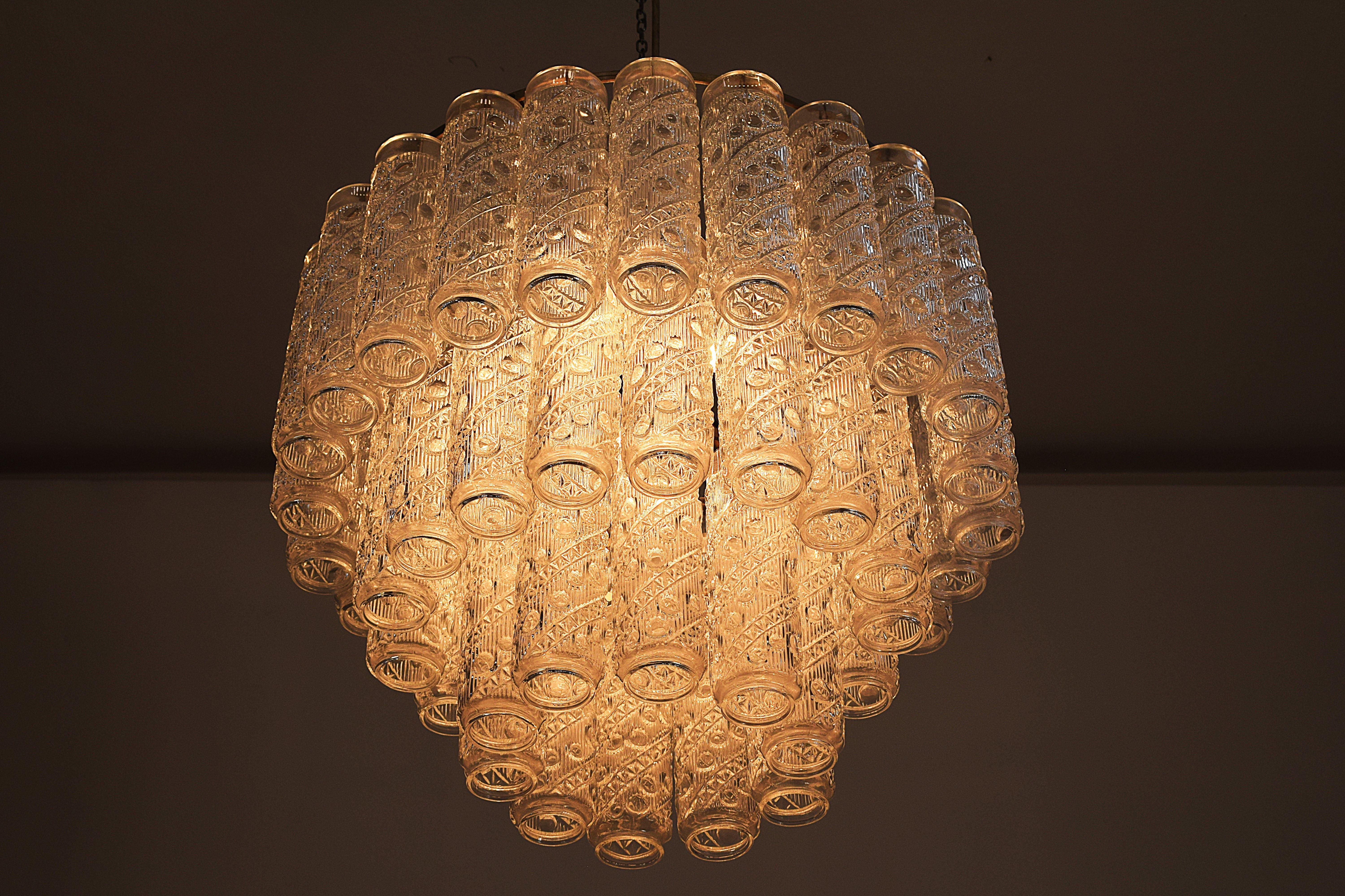Italian Production - Chandelier , 1960 For Sale 6