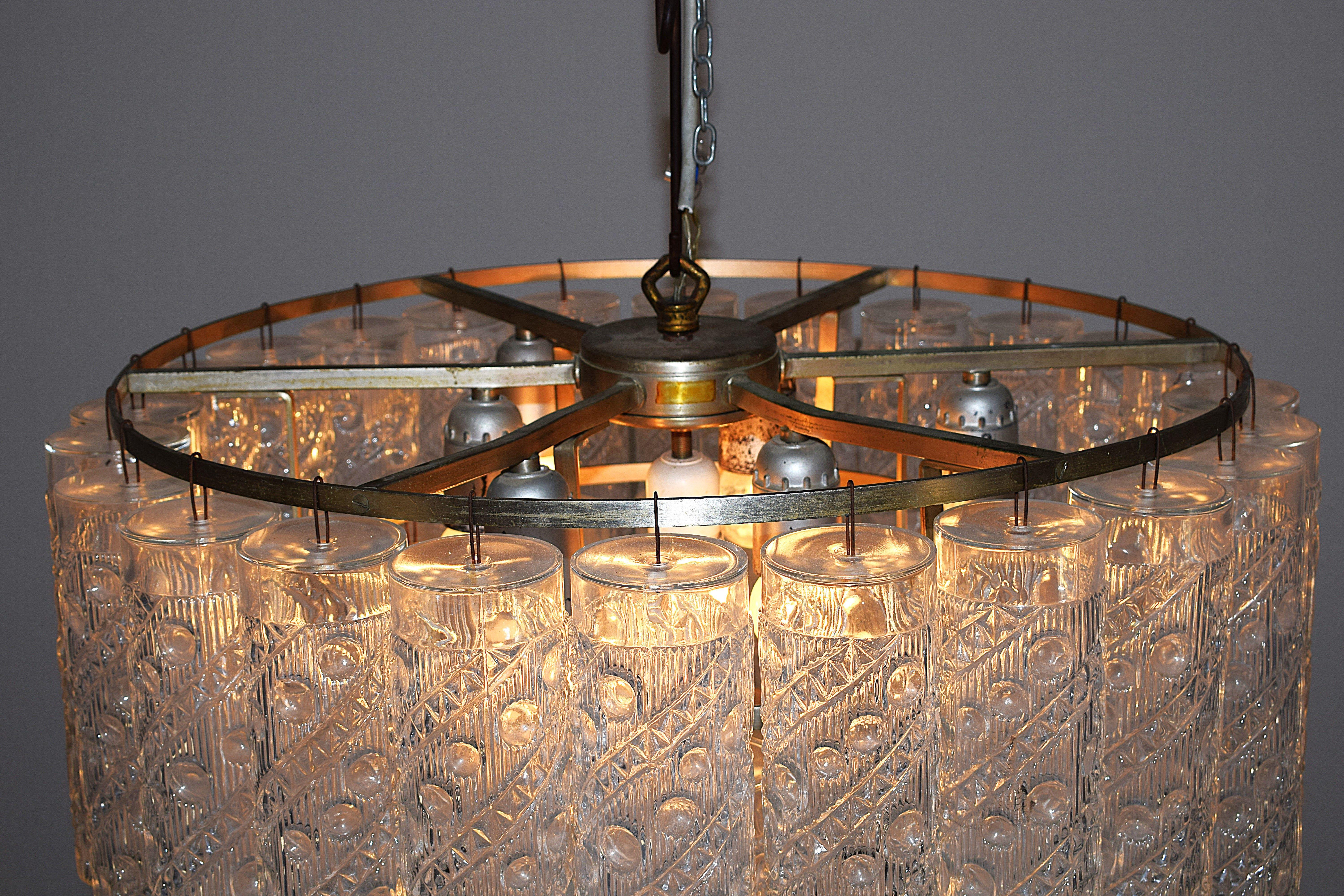 Italian Production - Chandelier , 1960 For Sale 10