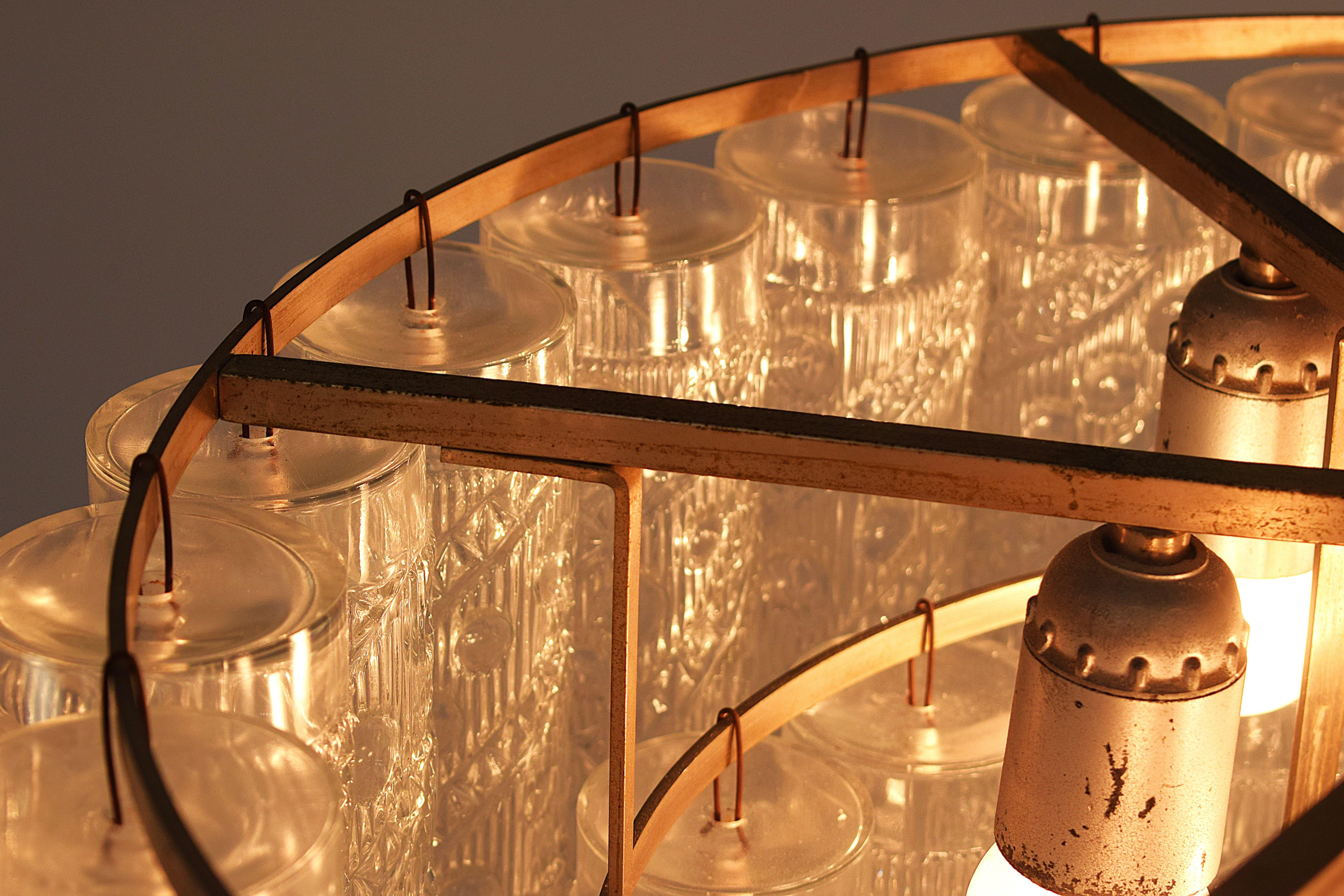 Italian Production - Chandelier , 1960 For Sale 12