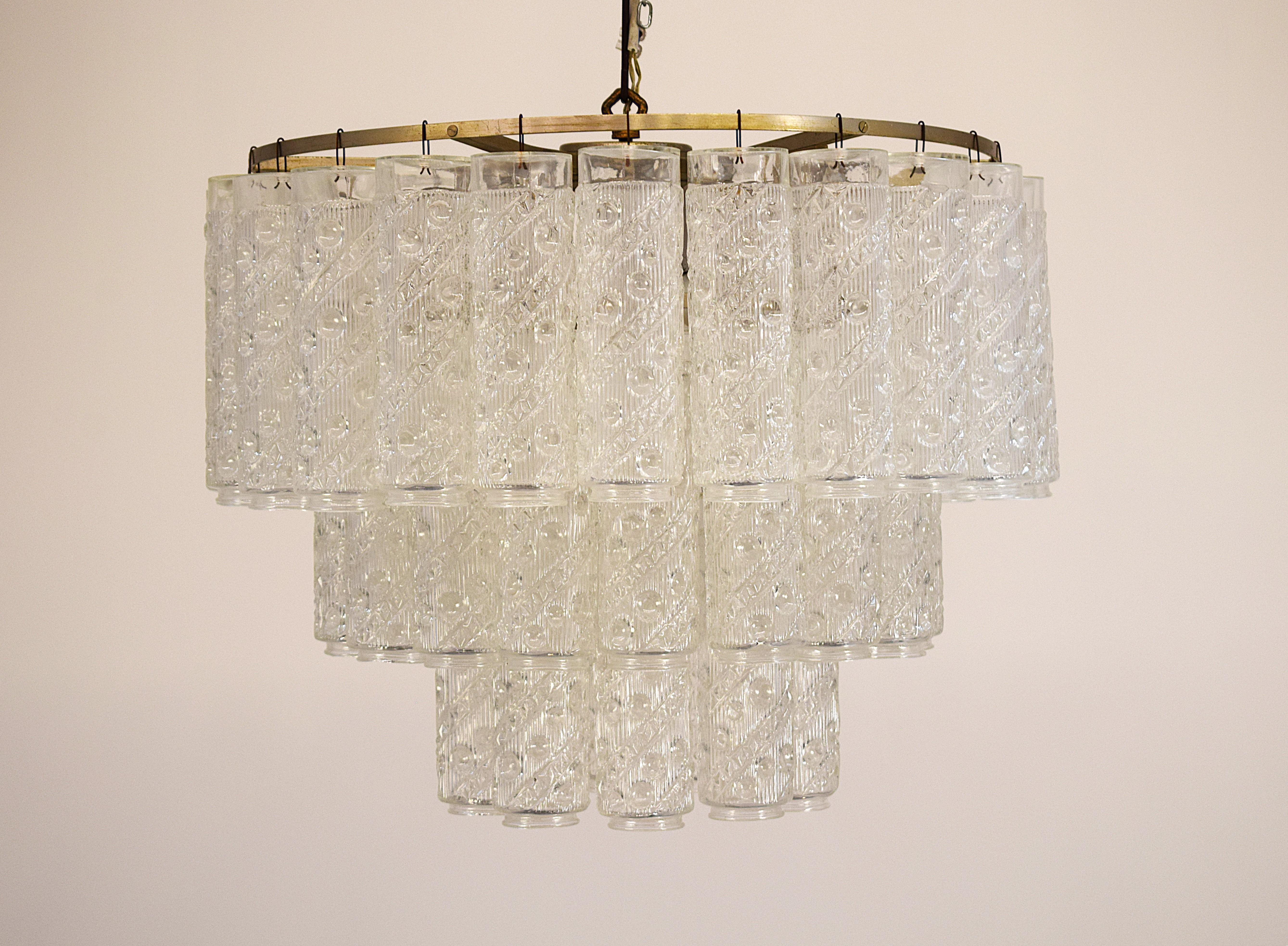 Italian Production - Chandelier , 1960 In Good Condition For Sale In Palermo, PA