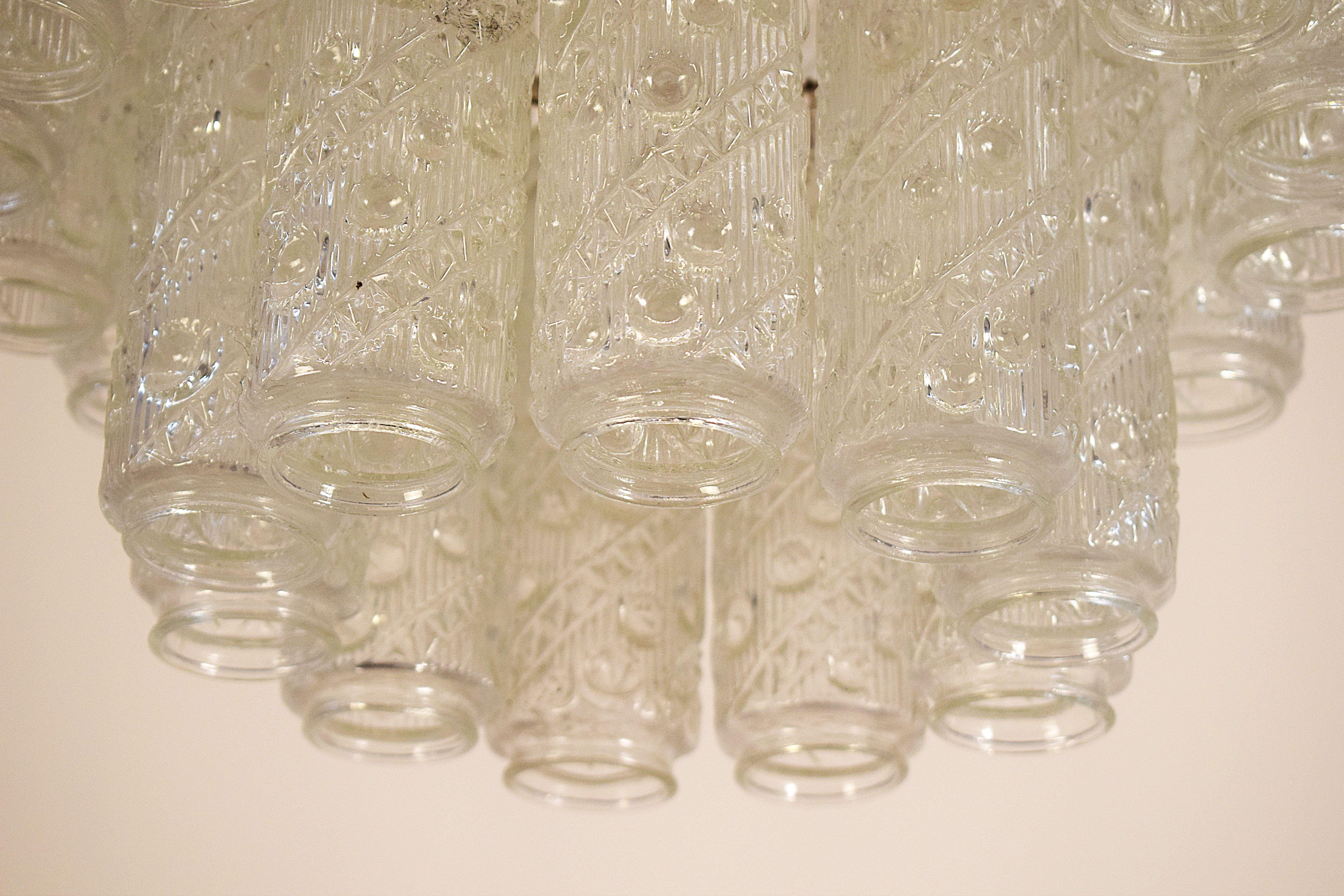 Italian Production - Chandelier , 1960 For Sale 2